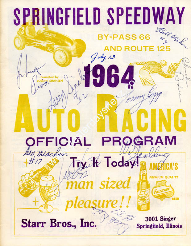 Springfield Speedway 7-13-64