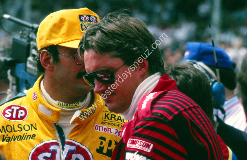 1991_Indy500_Eddie_Cheever_Bobby_Rahal